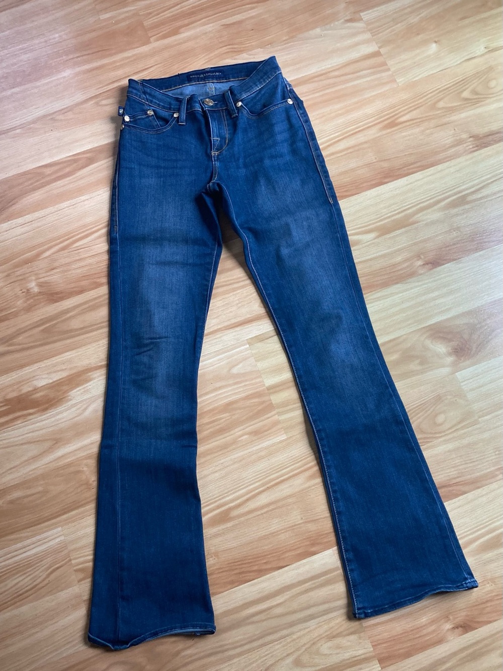 Rock & Republic Deep Blue Flare Jeans Sz 2M